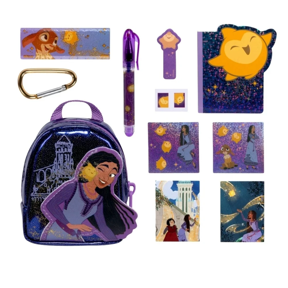 Disney Wish Real Littles Backpack‎ with Stationery